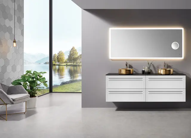 Como 180 Standard - Hvit Struktur 