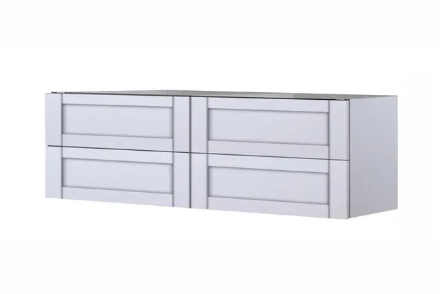 Como 180 Standard - Hvit Struktur 