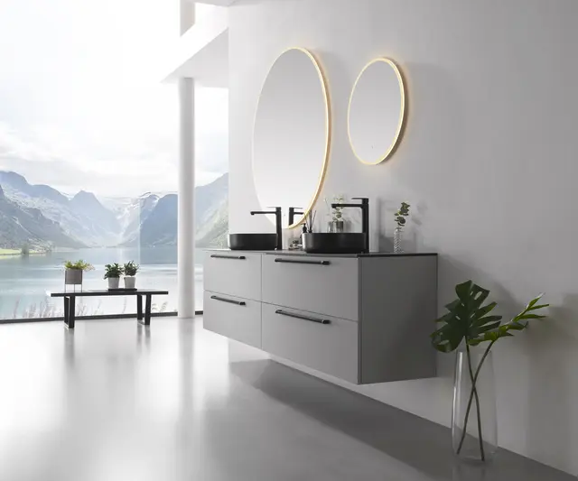 Como 240 Standard - Lys Grå Matt 