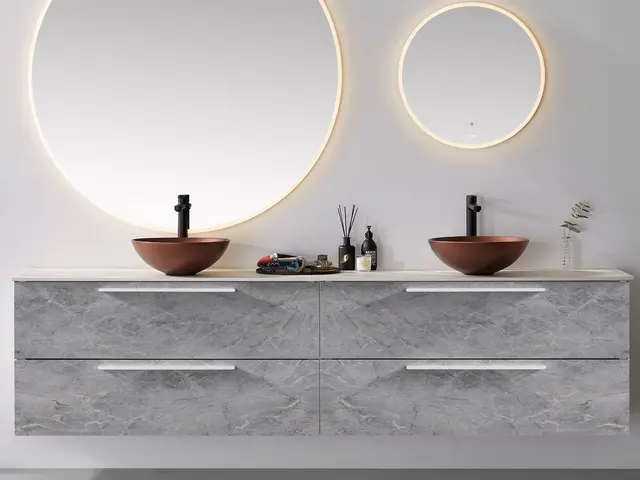 Como 240 Stone - Grå Marmor 