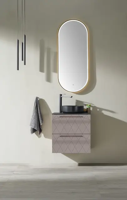 Como 60 SLIM Deco - Beige Sand Matt 
