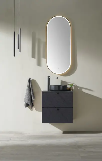 Como 60 SLIM Deco - Koks Grå Matt 