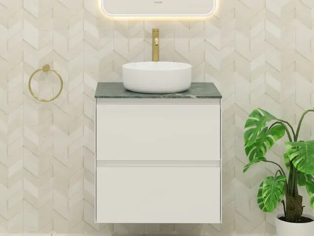 Como 60 Lusso - Hvit Høyglans 