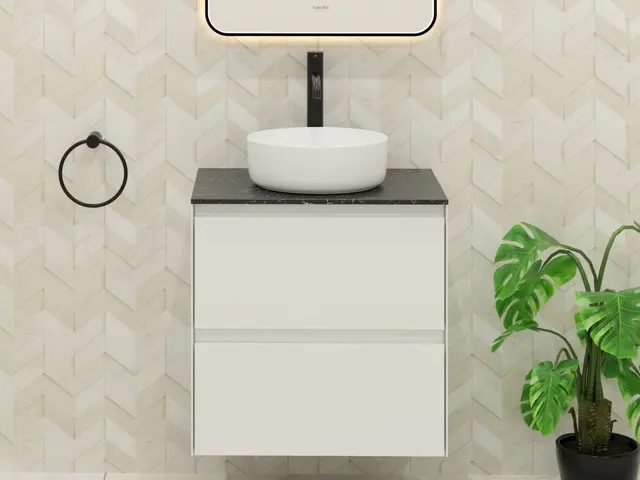 Como 60 Lusso - Hvit Matt 