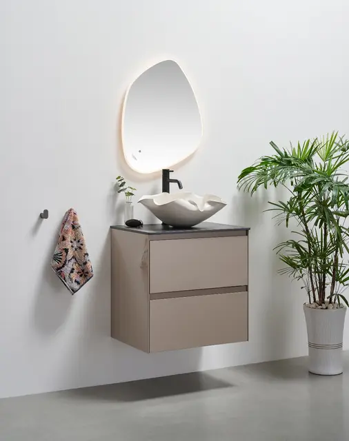 Como 60 Lusso - Muskat Beige Høyglans 