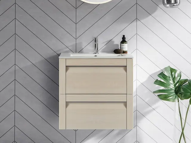 Como 60 SLIM Standard - Hvitkalket Eik 