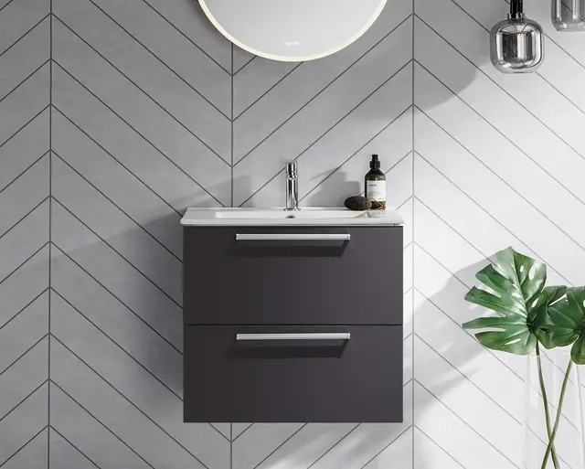 Como 60 SLIM Standard - Koks Grå Matt 