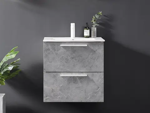 Como 60 Stone - Gr&#229; Marmor