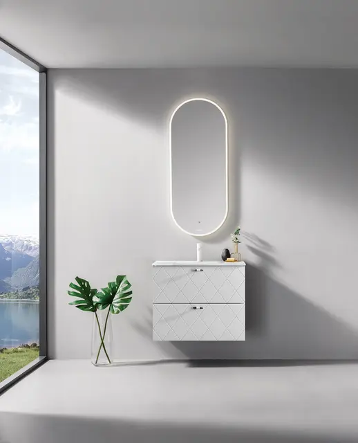 Como 75 Deco - Hvit Matt 