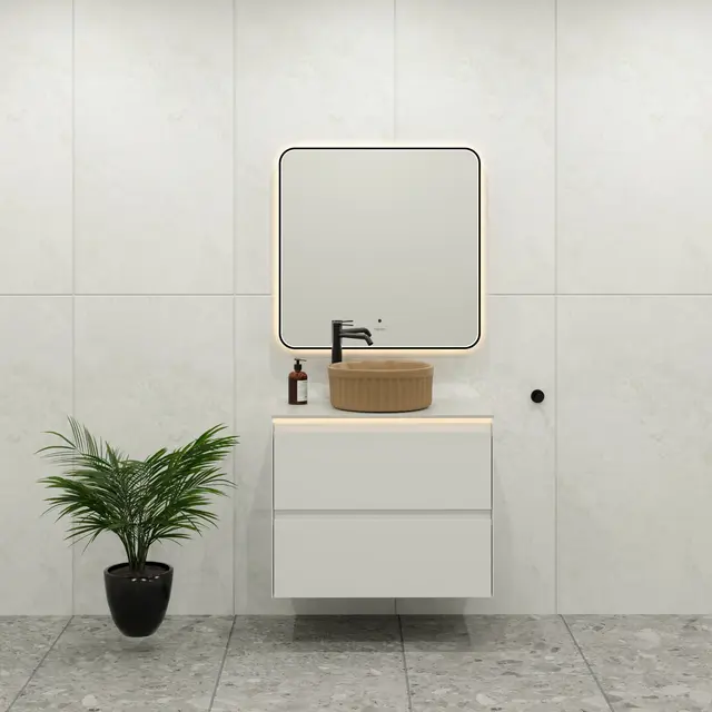 Como 75 Lusso - Hvit Høyglans 