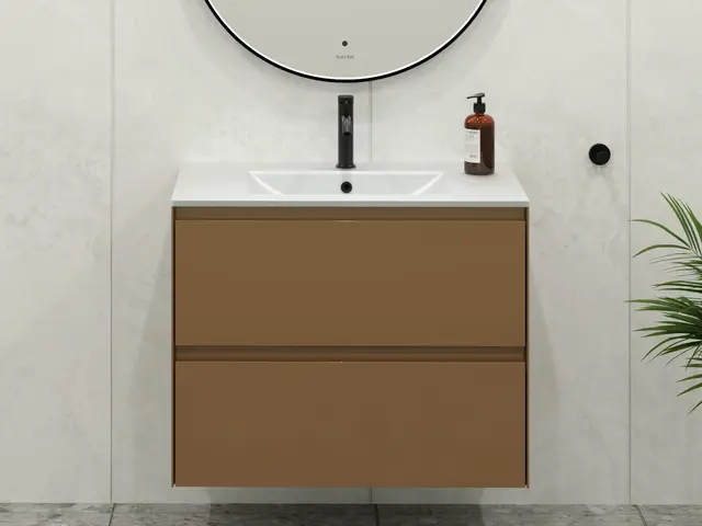 Como 75 Lusso - Myk Brun Høyglans 