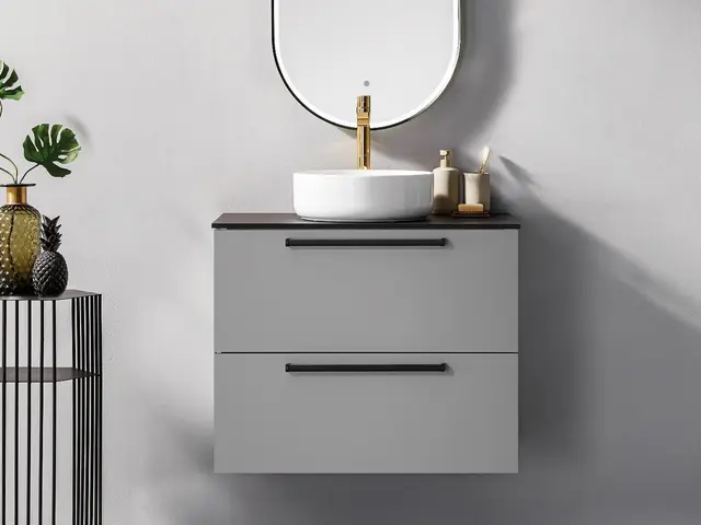 Como 75 Standard - Lys Grå Matt 