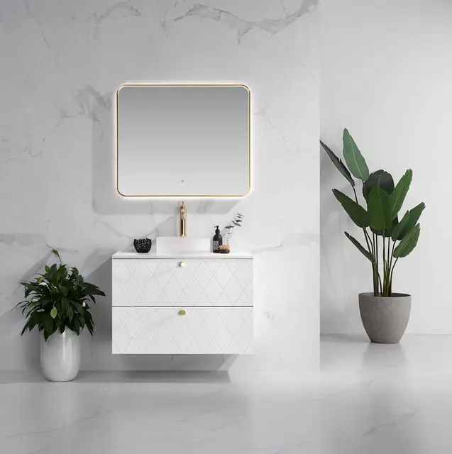 Como 90 SLIM Deco - Hvit Matt 