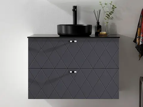 Como 90 SLIM Deco - Koks Gr&#229; Matt