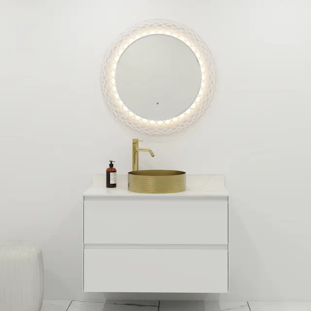 Como 90 Lusso - Hvit Høyglans 