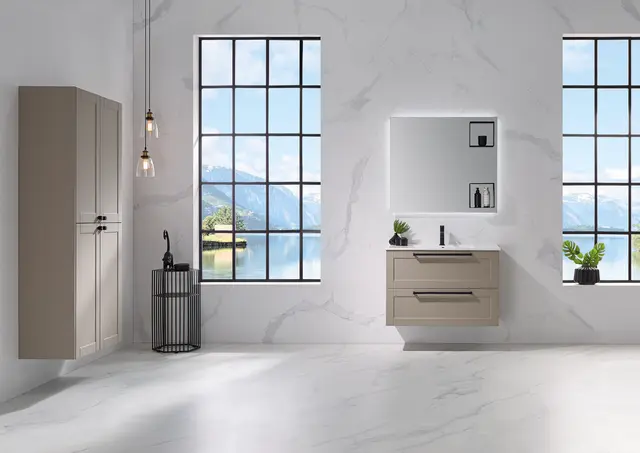 Como 90 SLIM Standard - Beige Sand Matt 