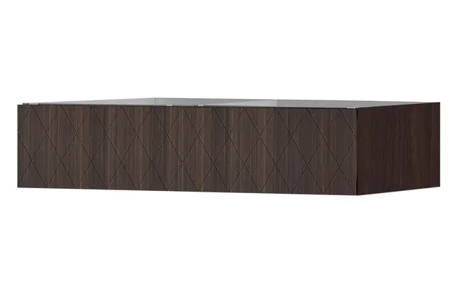 Como UNO 120 Dobbel Deco - Amerikansk Valnøtt 