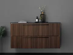 Como 120 - Kommode Como Exclusive - Amerikansk Valnøtt