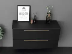 Como 120 - Kommode Como Standard - Sort Matt