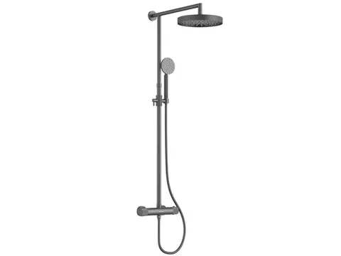 Divino Takdusj - Gunmetal Komplett takdusj i rustfritt stål