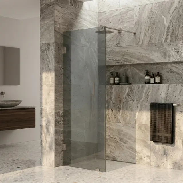 Silvano Fastfelt 80 Beige Matt - Sotet Glass 