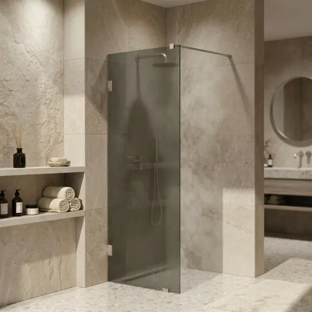 Silvano Fastfelt 80 Beige Matt - Sotet Glass 