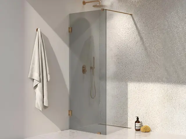 Silvano Fastfelt 90 Kobber Børstet - Sotet Glass 