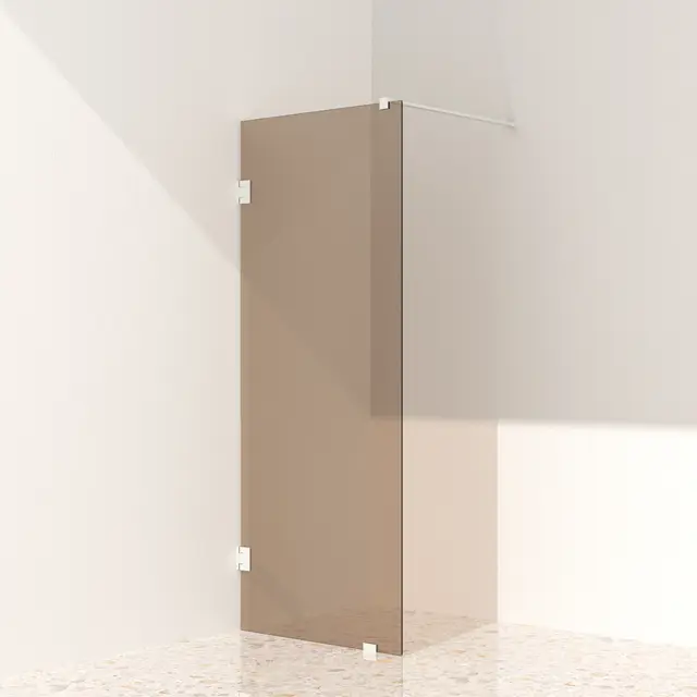 Silvano Fastfelt 80 Hvit Matt - Bronse Glass 