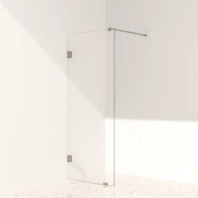 Silvano Fastfelt 80 Beige Matt - Klart Glass 