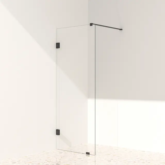 Silvano Fastfelt 80 Gunmetal - Klart Glass 