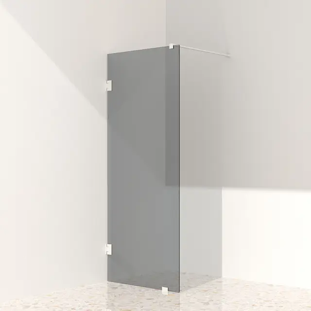 Silvano Fastfelt 90 Hvit Matt - Sotet Glass 