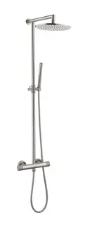 Urbano Takdusj - Børstet Stål Komplett takdusj i rustfritt stål