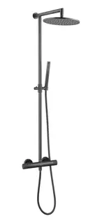 Urbano Takdusj - Gunmetal Komplett takdusj i rustfritt stål