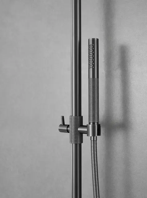 Urbano Takdusj - Gunmetal Komplett takdusj i rustfritt stål 