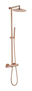 Urbano Takdusj - Kobber Børstet Komplett takdusj i rustfritt stål