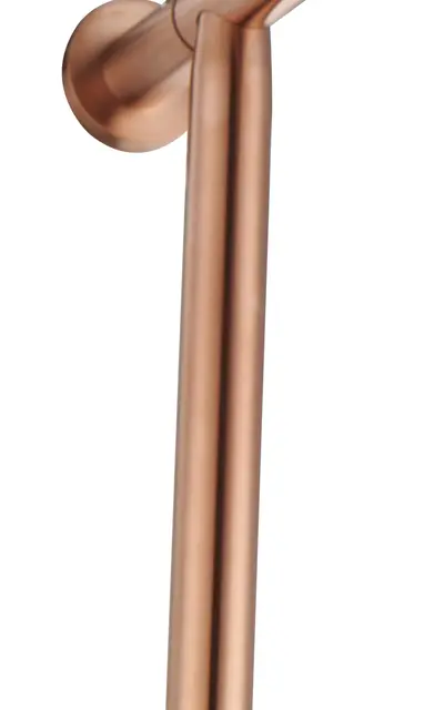 Dusjstang Urbano - Kobber Børstet Øvre Dusjstang 450mm (10cm kortere) 