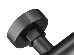 Rosett Urbano Takdusj - Gunmetal Ø: 75mm - sett a 2stk (større)