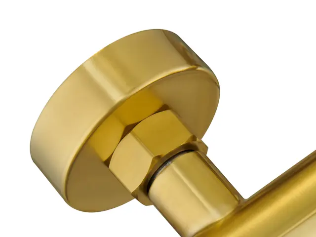 Rosett Urbano Takdusj - Gull Børstet Ø: 75mm - sett a 2stk (større) 