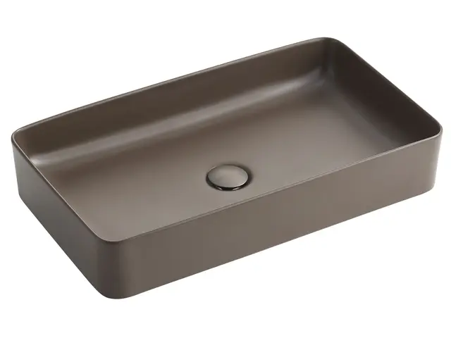 Alonzo 60 Brun - uten hull Porselen servant i Brun Matt 
