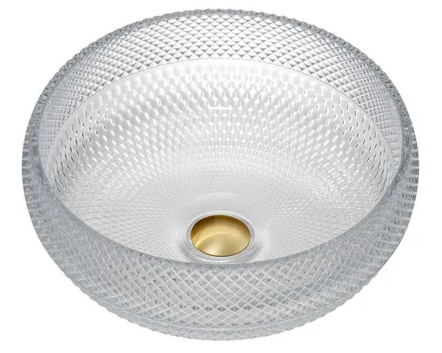 Celino - Transparent Bolleservant i glass 