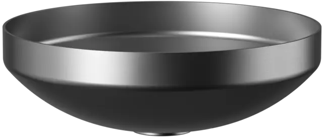 Gloria - Gunmetal Bolleservant i rustfritt stål 