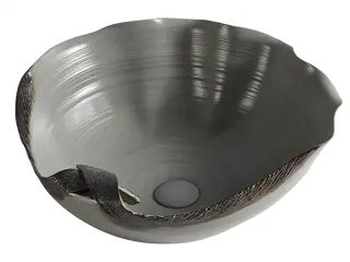 Handmade ART - VULKAN H&#229;ndlaget bolleservant i Keramikk