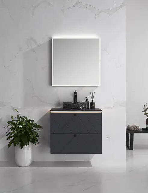 Morello - Sort Transparent Bolleservant i glass 