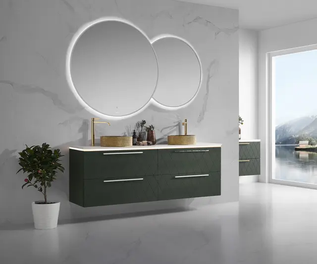 Morello - Gull Bolleservant i glass 
