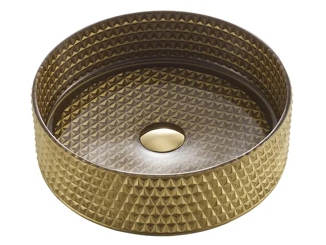 Morello - Gull Bolleservant i glass 