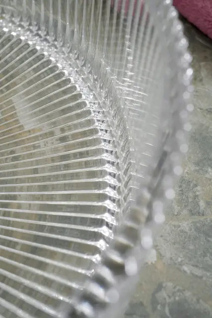 Romano - Transparent Bolleservant i glass 