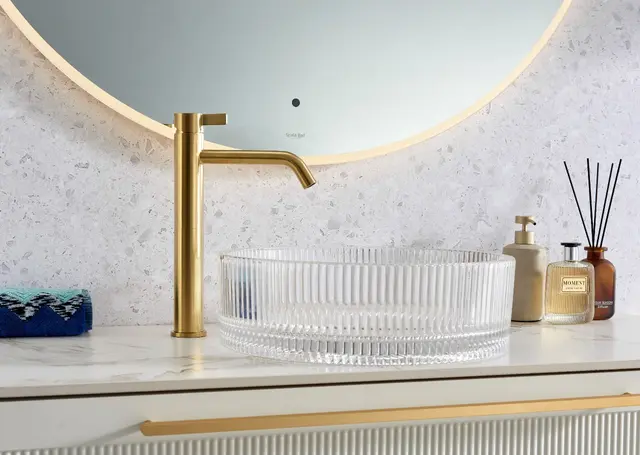 Romano - Transparent Bolleservant i glass 