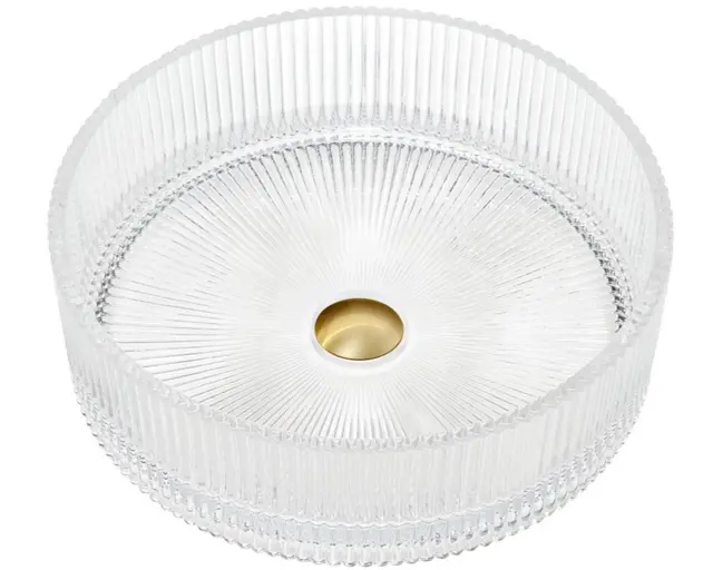 Romano - Transparent Bolleservant i glass 