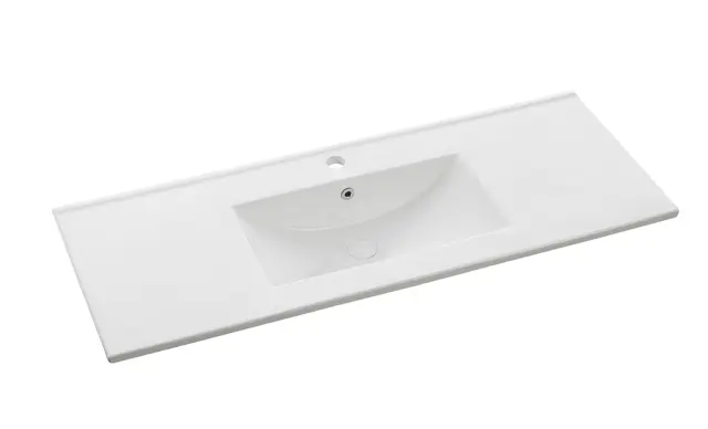 Lisa 120 Enkel Heldekkende tynn porselen servant 
