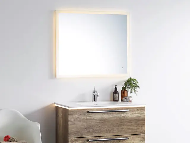 Amalfi Speil med Sandblåst kant 